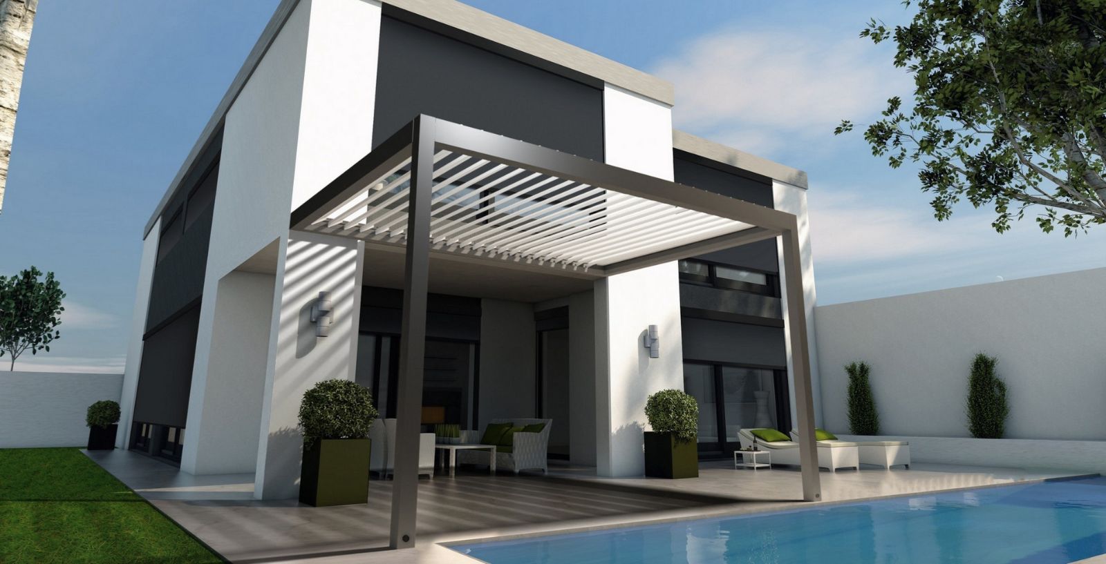 <p>Nous proposons une large variété de pergolas pour répondre à tous vos besoins.</p>
